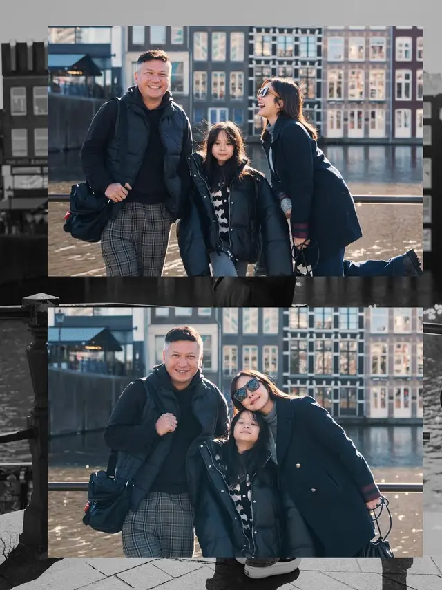 8 Gaya Liburan Gisella Anastasia dan Gading Marten Bersama Gempi yang Bakal Liburan Natal ke Korea Selatan