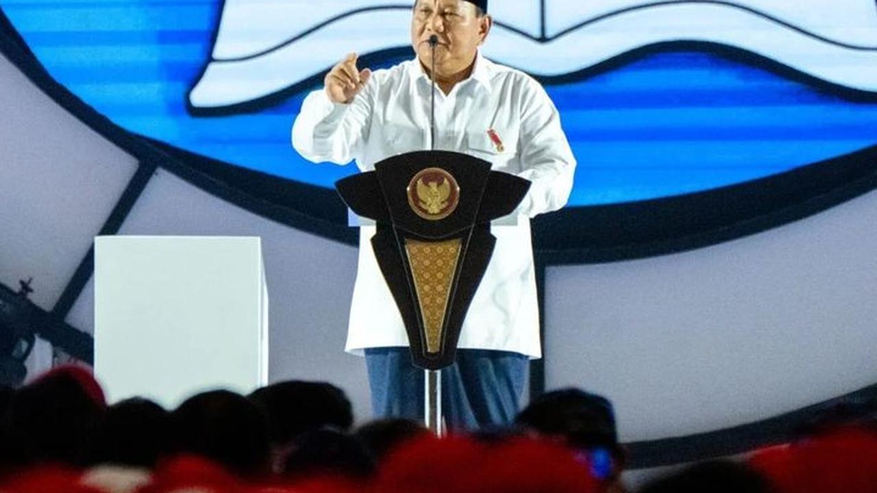 Presiden Prabowo di Acara Hari Guru
