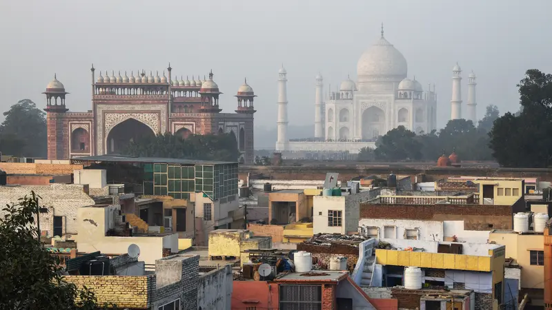 Taj Mahal di India. (AFP/Dominique Faget)