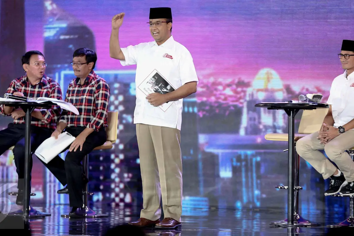 Hasil hitung cepat Pilkada DKI 2017 