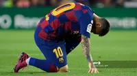 Striker Barcelona, Lionel Messi (LLUIS GENE / AFP)