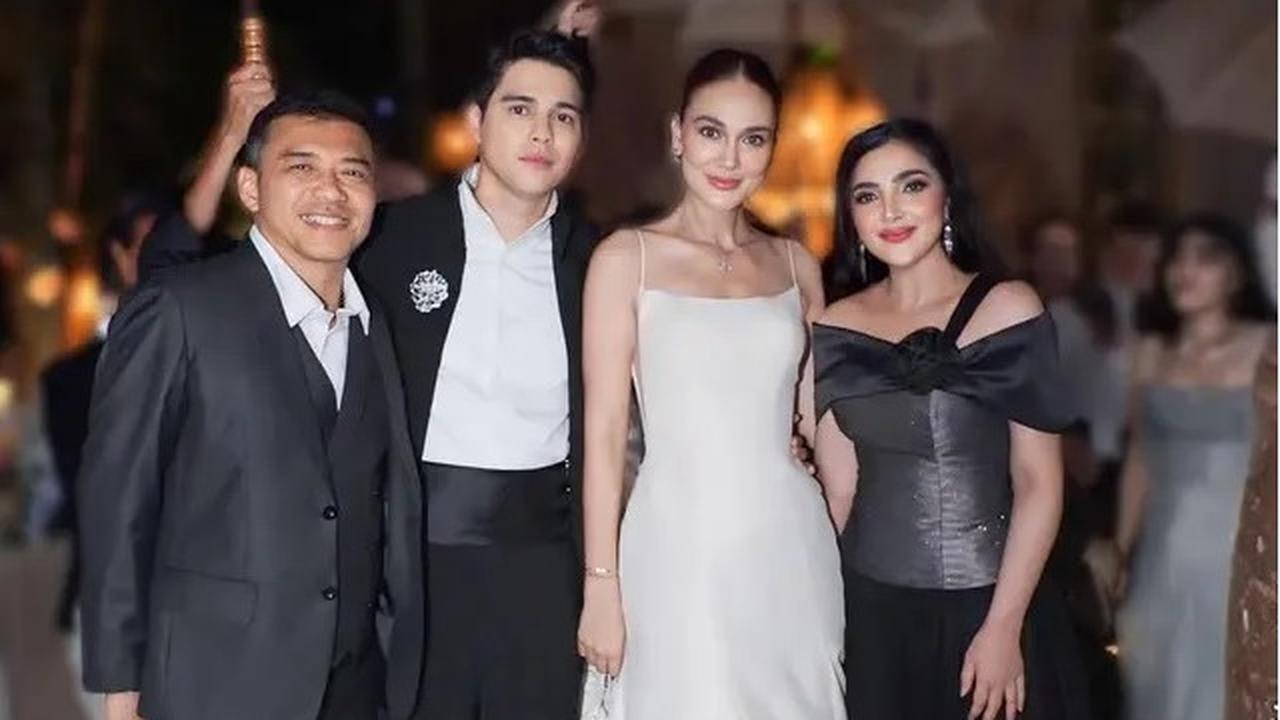 Anang dan Ashanty di Pernikahan Luna Maxim(via Ig @ashanty_ash)