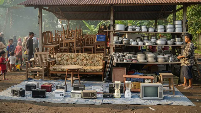 Usaha Penampungan Barang Bekas Layak Pakai