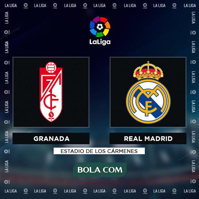 Saksikan Live Streaming Liga Spanyol Granada Vs Real Madrid Di Vidio