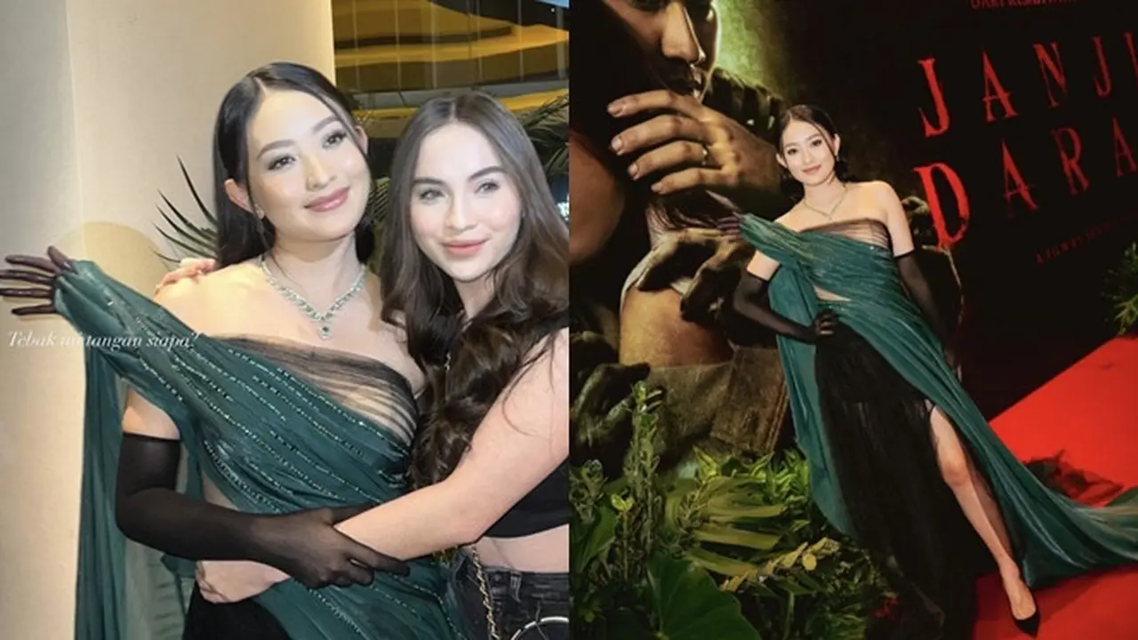 7 Potret Natasha Wilona di Gala Premier Film Horor Janji Darah, Tampil Menawan