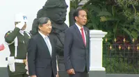 Presiden Joko Widodo atau Jokowi mengapresiasi kunjungan kenegaraan yang dilakukan Kaisar Jepang Hironomiya Naruhito ke Indonesia. (Ist)