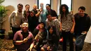 Para artis jebolan Indonesia Idol juga hadiri Premier Cinderella di Cinema XXI Kota Kasablanka, Jakarta. (11/03/2015).(Liputan6.com/Gilardhani)