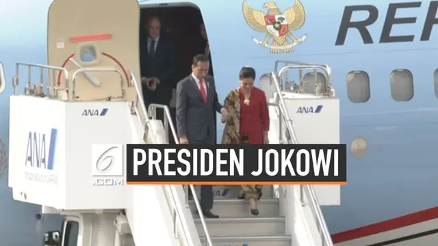 Presiden Jokowi langsung terbang ke Jepang usai Mahkamah Konstitusi membacakan hasil putusan sidang sengketa pilpres 2019. Jokowi menghadiri KTT G20 di Osaka.