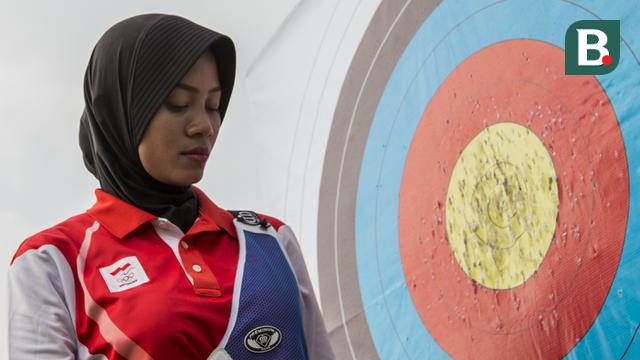 Latihan Panahan Asian Games