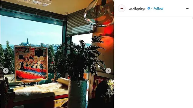Foto rumah G-Dragon (Instagram/ xxxibgdrgn_)