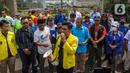 Mereka menuntut Presiden dan DPR membatalkan Undang Undang Cipta Kerja Inkonstitusional. (Liputan6.com/Johan Tallo)
