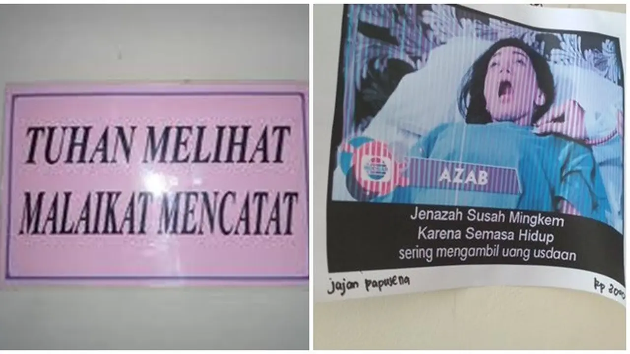 Tulisan Kocak di Kantin Kejujuran Ini Bikin Senyum-Senyum