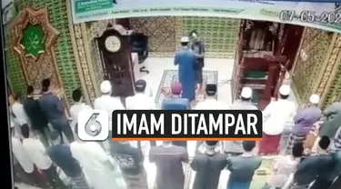 IMAM MASJID DITAMPAR SAAT PIMPIN SALAT SUBUH