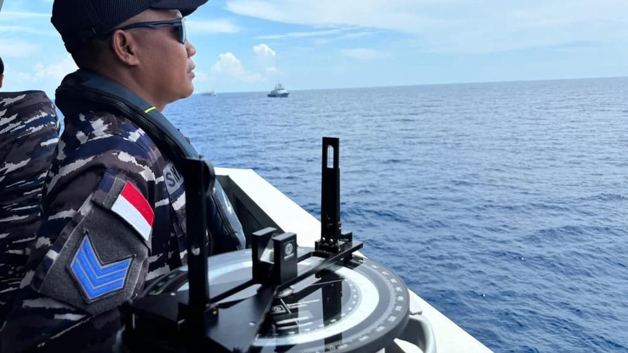FOTO: TNI AL Gelar Latihan Laut Bersama Malaysia di Perairan Jawa