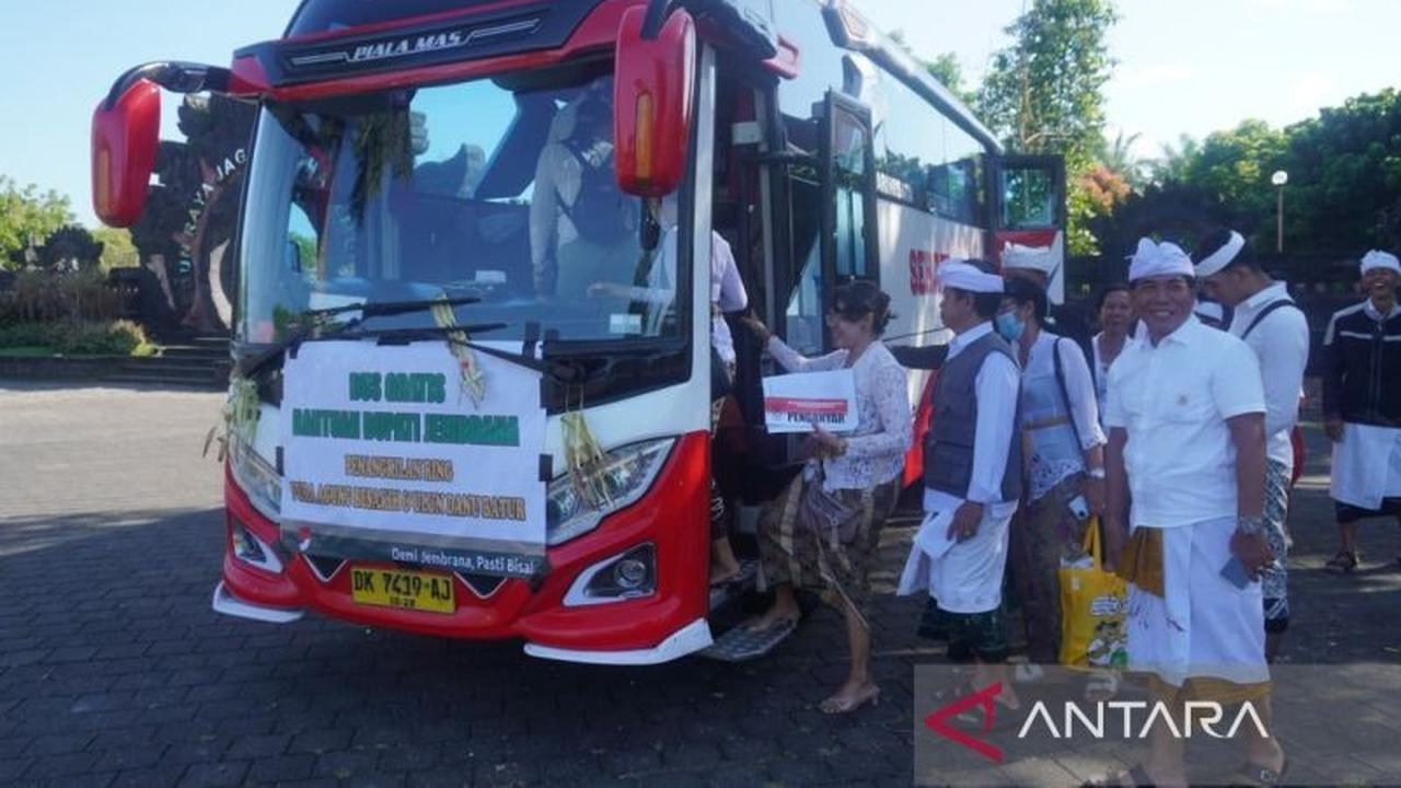 Pemkab Jembrana Rintis Bus Gratis untuk Upacara Keagamaan: Solusi Transportasi dan Keringanan Beban Warga