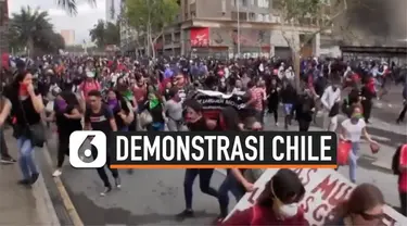 Aksi unjuk rasa menentang pemerintah masih berlanjut di Chile. Sejak demonstrasi pecah tercatat 26 warga tewas dan ribuan lainnya alami luka-luka.