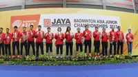 Susy Susanti menilai pencapaian tim Indonesia di Kejuaraan Asia Junior 2017 sudah melebihi target yang dibebankan PBSI. (dok. PBSI)
