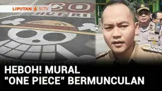 Jolly Roger atau bendera bajak laut dalam serial manga One Piece bermunculan di Solo, Jawa Tengah. Kali ini dalam bentuk mural dan stiker di mobil ekspedisi.