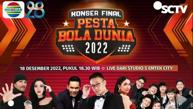 Konser Final Pesta Bola Dunia 2022
