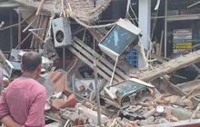 Gerai Indomaret di Malang Runtuh, Dua Orang Terluka