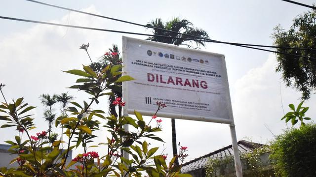 Satgas BLBI menyita 2 aset milik obligor Ulung BUrsa yang menerima dana BLBI pada tahun 1998. (Dok. Satgas BLBI)