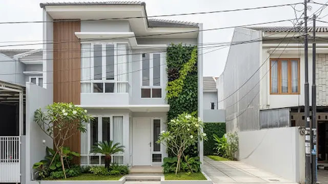 Desain Rumah Minimalis 3 Kamar dengan Halaman
