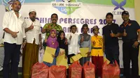 Persegres Perkenalkan Tim bersama Anak Yatim