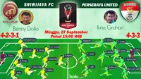 Sriwijaya FC vs Persebaya United (Bola.com/Samsul Hadi)