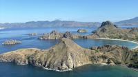 Pemandangan dari puncak Padar di Taman Nasional Komodo di lepas pantai Labuan Bajo, Nusa Tenggara Timur (NTT). (Liputan6.com/Asnida Riani)
