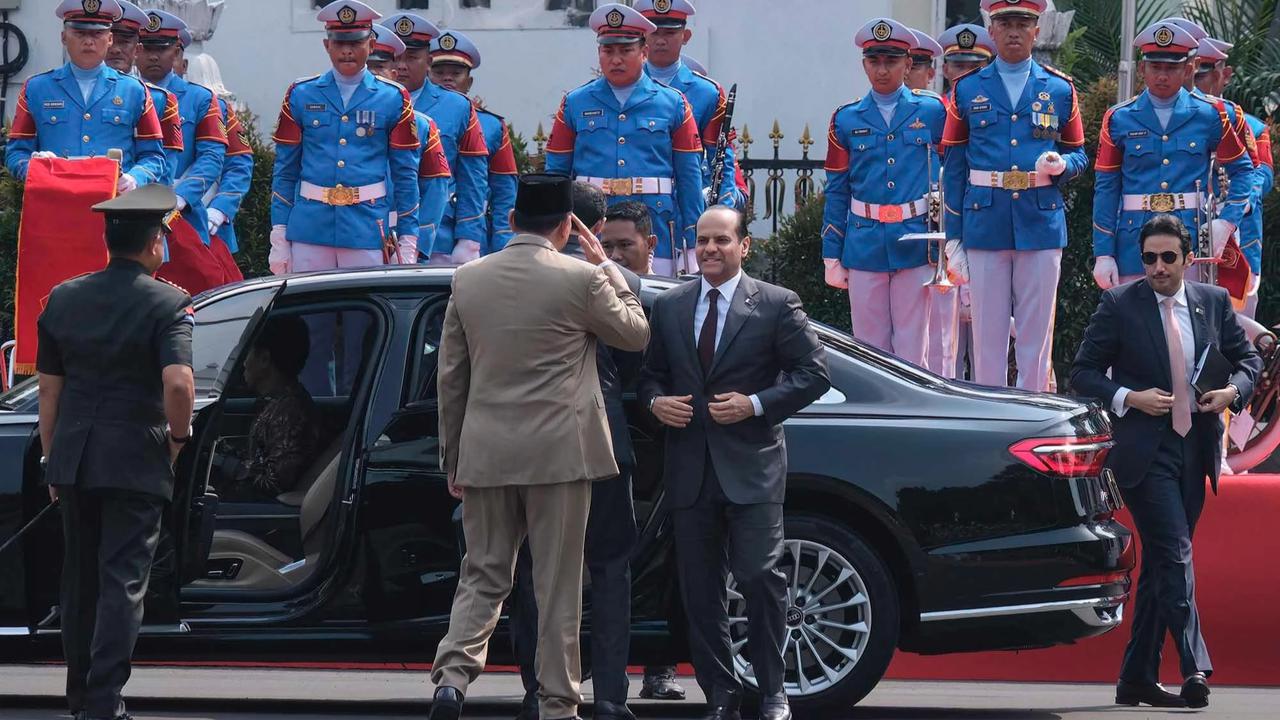 FOTO: Menhan Sjafrie Terima Kunjungan Menhan Qatar Bahas Kerja Sama Pertahanan