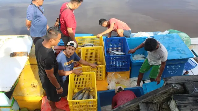 Kementerian Kelautan dan Perikanan (KKP) menghadirkan layanan baru terintegrasi elektronik bagi kapal ikan yang akan berlayar. (Dok KKP)