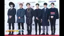 Boy group B2ST berpose di red carpet acara Seoul Music Awards 2015, Korea, Kamis (22/1/2015). (mwave.interest.me)