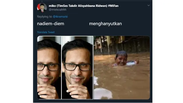 6 Cuitan Kocak Nadiem Makarim ala Netizen Ini Bikin Ketawa