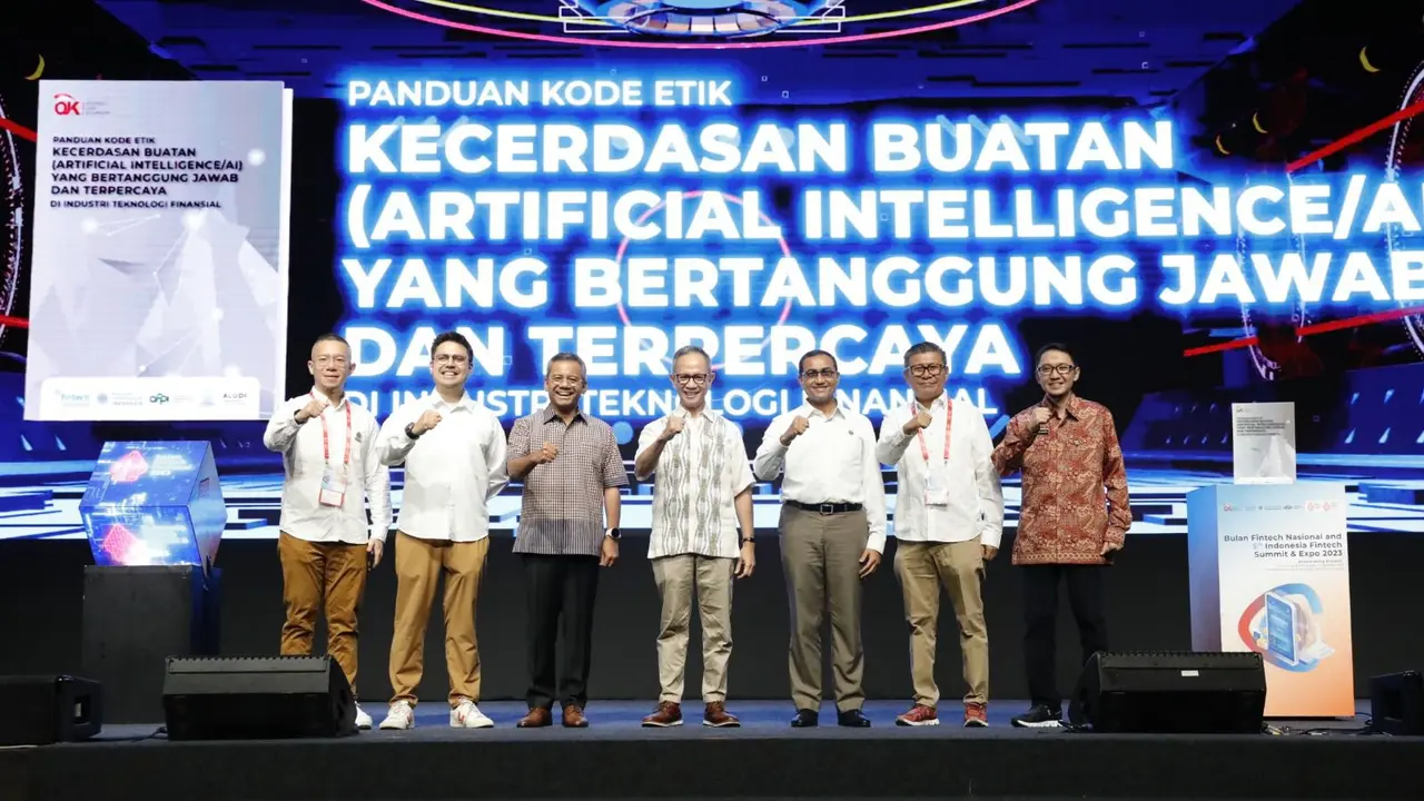 Pembukaan Acara Puncak 5th Indonesia Fintech Summit & Expo (IFSE) 2023. (Dok OJK)