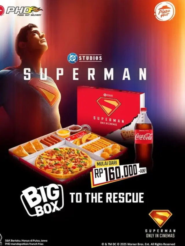Menyatukan 2 Elemen yang Disukai Banyak Orang, Kuliner dan Film Lewat Superman