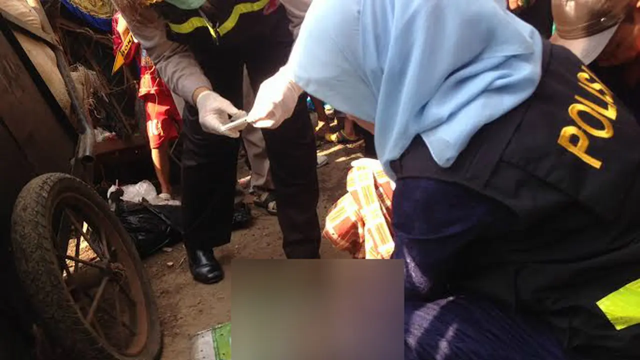 Penemuan jenazah bayi