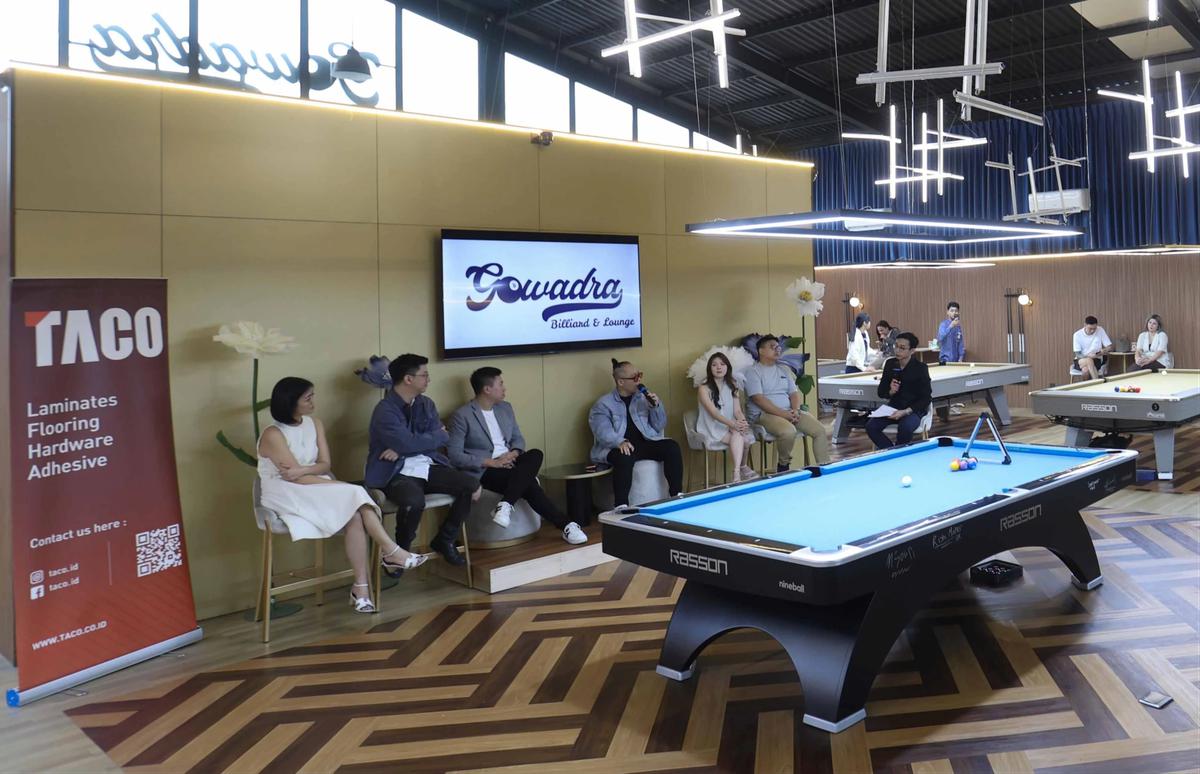 FOTO: Gowadra Billiard Hadirkan Ruang Hiburan Keluarga di PIK 2