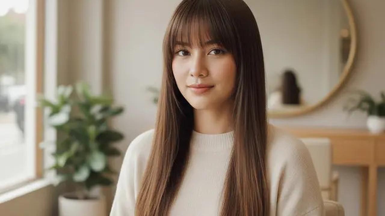9 Model Rambut Wanita Panjang Lurus Tipis, Inspirasi untuk Tampil Stylish