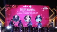 Talkshow "Cerita Wastra" di acara "Parade Wastra Nusantara", Rabu (31/7/2024. [Foto: Fimela]