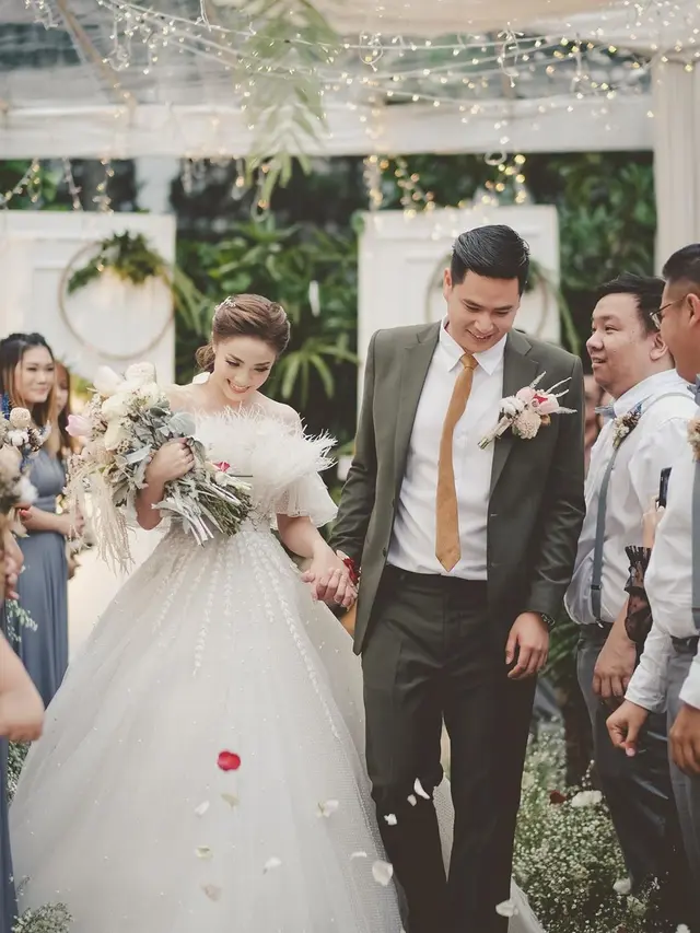 6 Momen Pernikahan VJ Laissti Mantan Baim Wong