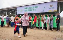 Hangatnya Buka Puasa Bersama Baznas di Pidie Jaya untuk Penyintas Bencana