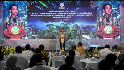 Menhut Raja Antoni Tegaskan Hutan Jadi Mesin Pertumbuhan Ekonomi Baru Berbasis Green Growth
