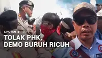 Tolak PHK, Demo Buruh Ricuh