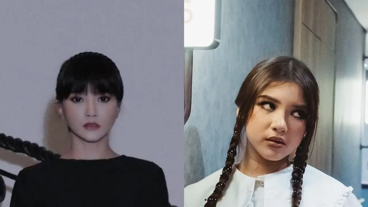 Beda Gaya 4 Seleb Tampil dengan Riasan Gothic ala Wednesday Addams, Sarwendah hingga Tiara Andini