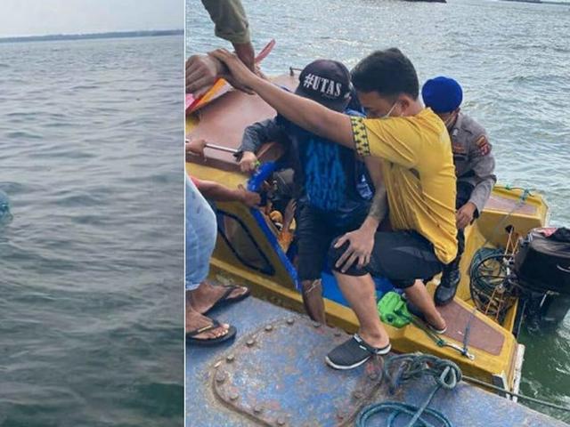 5 Fakta Pria Nekat Renang Dari Balikpapan Ke Malang Demi Pulang Kampung Hot Liputan6 Com