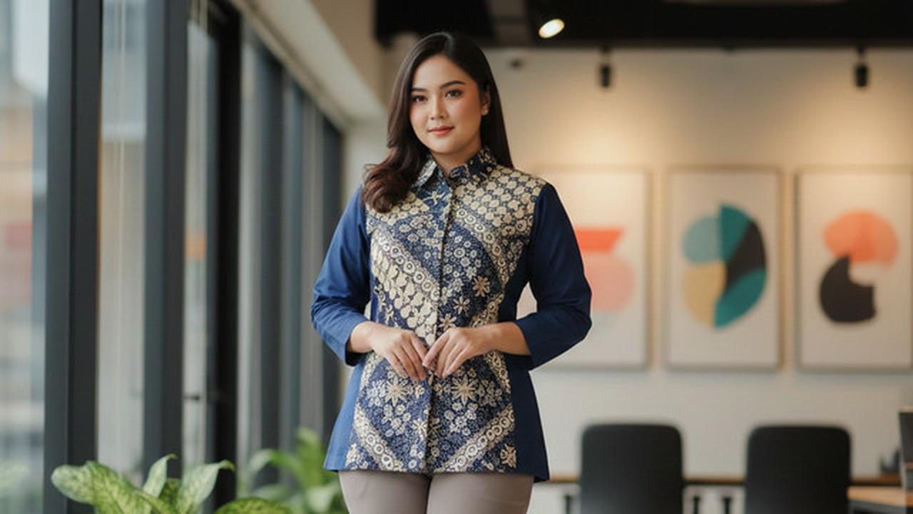 7 Model Atasan Batik Berkerah untuk Wanita Karier, Beri Kesan Elegan di 2026