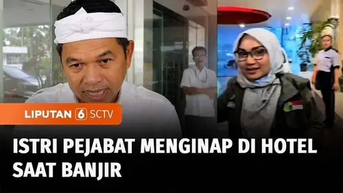 VIDEO: Viral! Istri Wali Kota Bekasi Menginap di Hotel saat Banjir, Ditegur Dedi Mulyadi