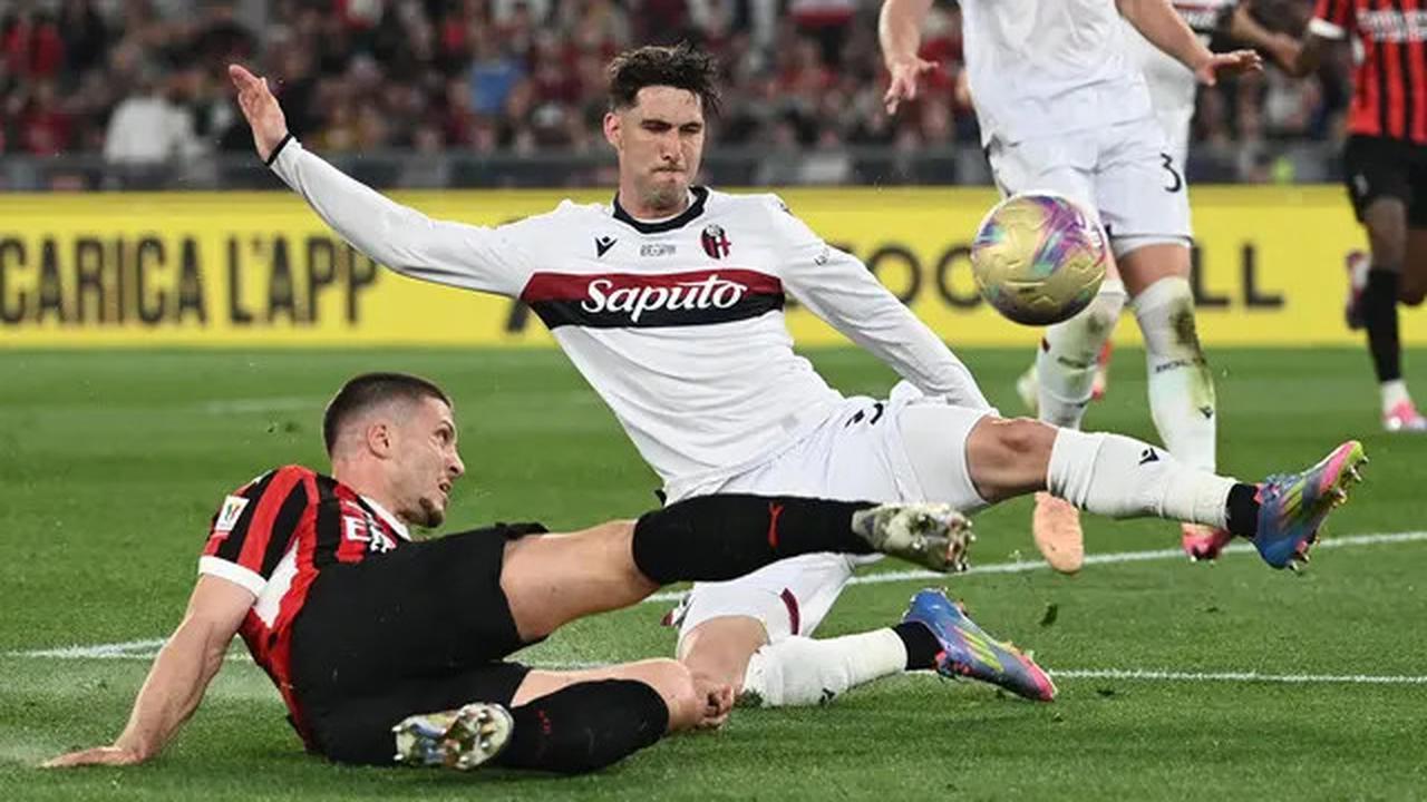 Permalukan AC Milan, Bologna Rengkuh Juara Coppa Italia