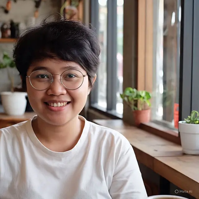 Pixie Cut dengan Side-Swept Bangs