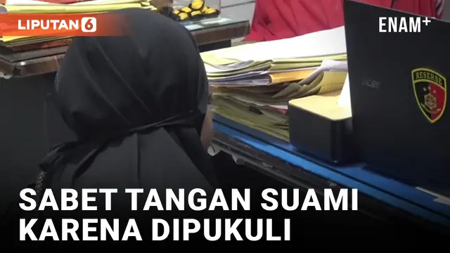 Jadi Korban KDRT, Seorang Wanita Sabet Tangan Suaminya